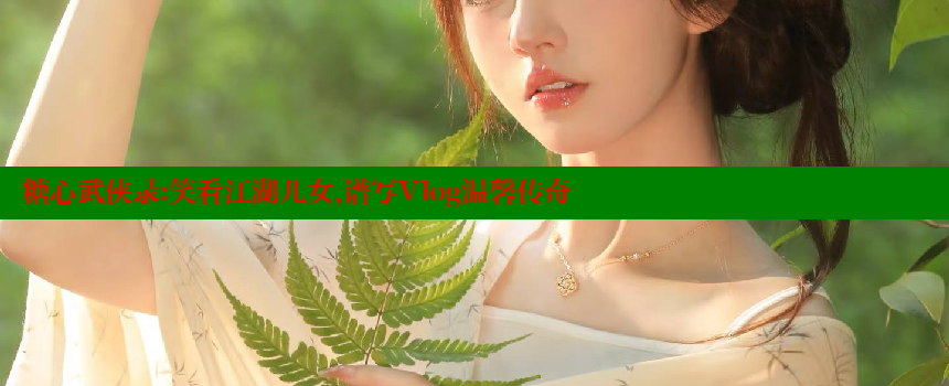 糖心武侠录：笑看江湖儿女，谱写Vlog温馨传奇